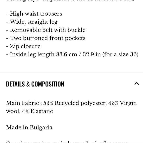 Sezane Phil Trousers - Picture 5 of 12